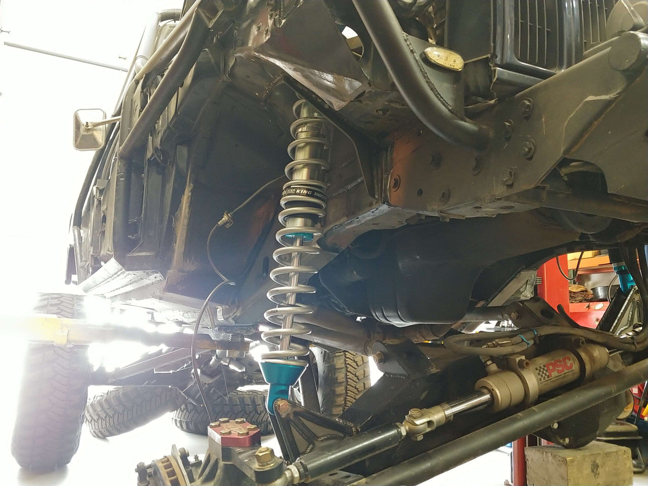 Jeep XJ Cherokee Front Upper Coilover Buckets