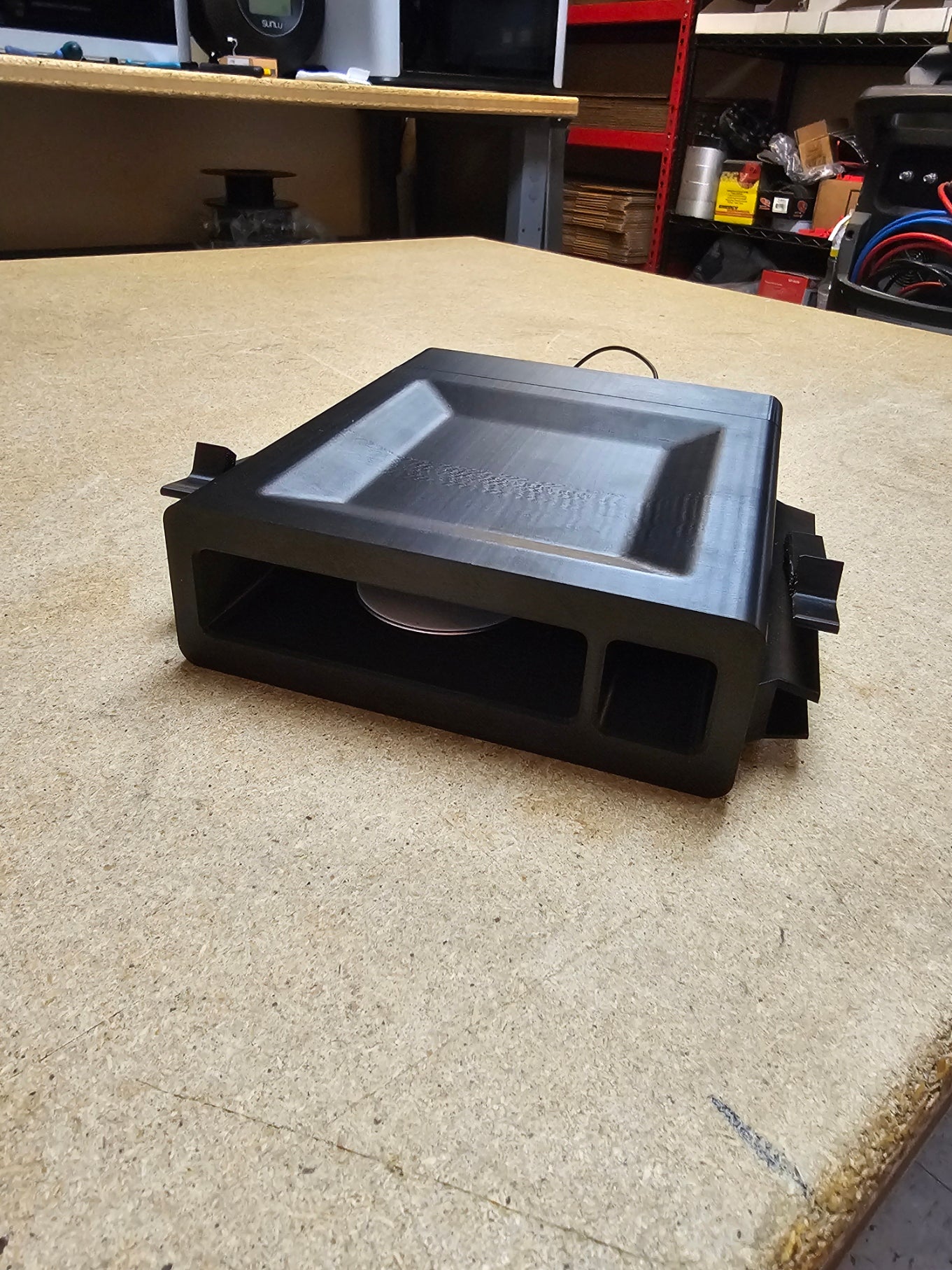 S10 Center Console Tape Deck to Phone Charger Conversion