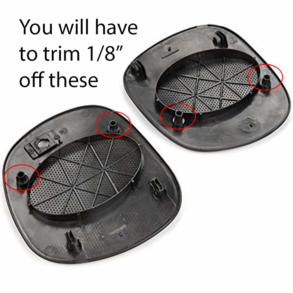 2nd Gen S10 Dash Speaker Mount for Kicker 2.75"