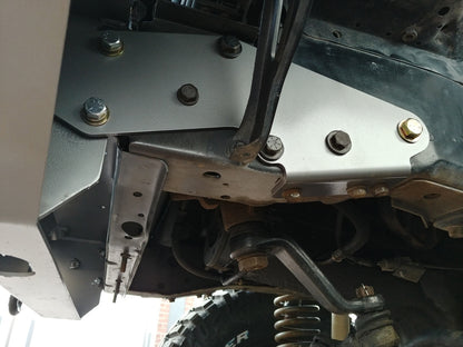 Jeep XJ Cherokee Front Bumper "Builder's Brackets"