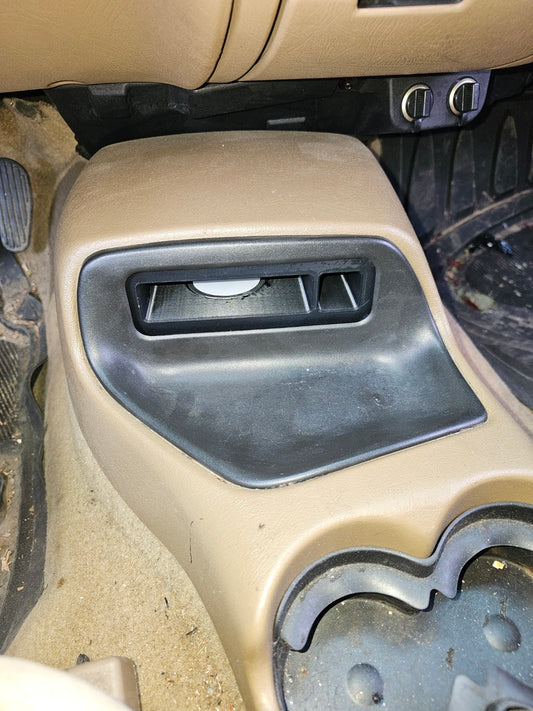 S10 Center Console Tape Deck to Phone Charger Conversion
