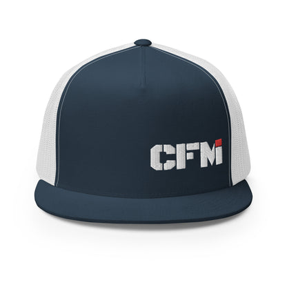 Flat bill Trucker Cap