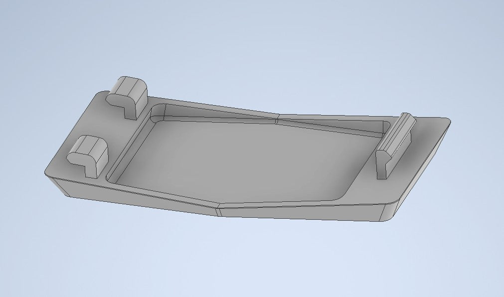 2nd Gen Chevrolet S10 Blazer & GMC Jimmy - Center Console Rear Trim Cover Plate (1994-2004)