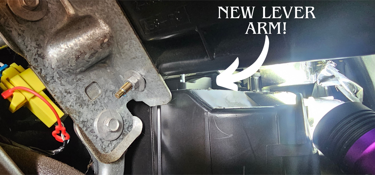 GM Mode Door Lever Link Arm Upgrade/Replacement (GM 52494022)