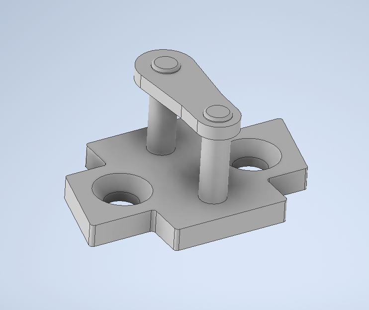 S10 Door Striker Replacement - Bowtie Baseplate