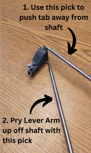GM Mode Door Lever Link Arm Upgrade/Replacement (GM 52494022)